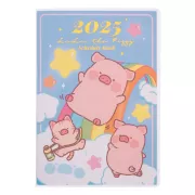 LuLu The Piggy 2025 手帳 (大)