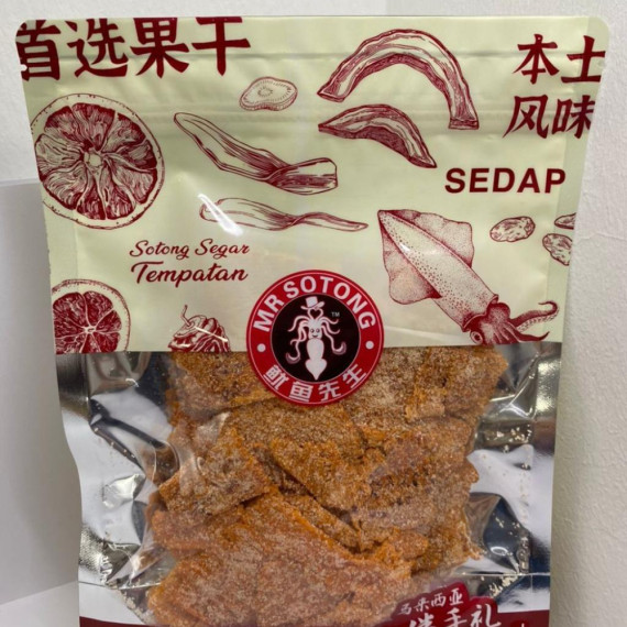 馬來西亞【魷魚先生】糖魷魚片 150g