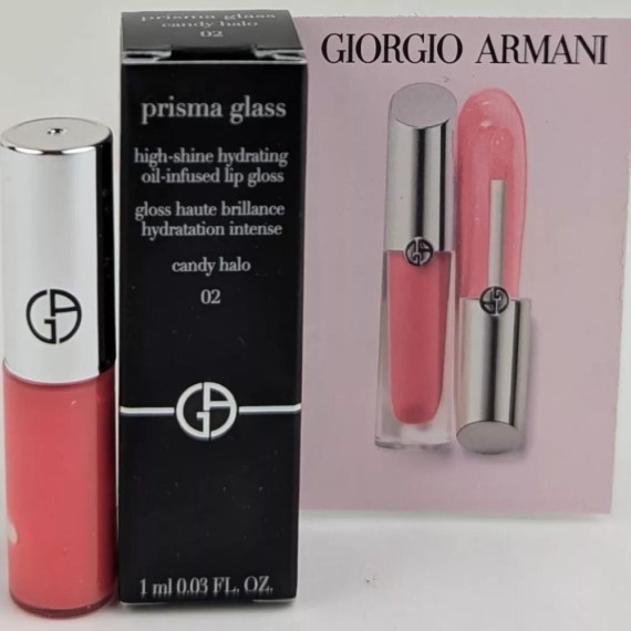 Giorgio Armani  訂製奢光潤唇蜜 1ml 色號#02 Candy Halo 