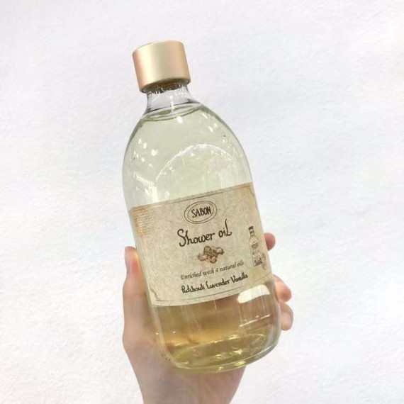 SABON廣藿香薰衣草香草沐浴油 500ml