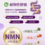 簡和堂 NMN 21000 + PQQ + Q10 + 白藜蘆醇 逆齡配方膠囊 (60粒)