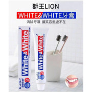 LION 獅王 White & White 特效美白牙膏 150g（1套10支）