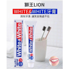 LION 獅王 White & White 特效美白牙膏 150g（1套10支）