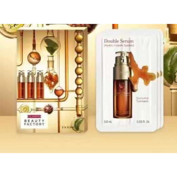 Clarins Double Serum Duo雙萃滋潤精華片0.9ml（一套10片）(第9代)