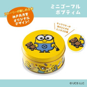 日本直送 神戸風月堂 x Minions Mini Gaufre 一套3罐