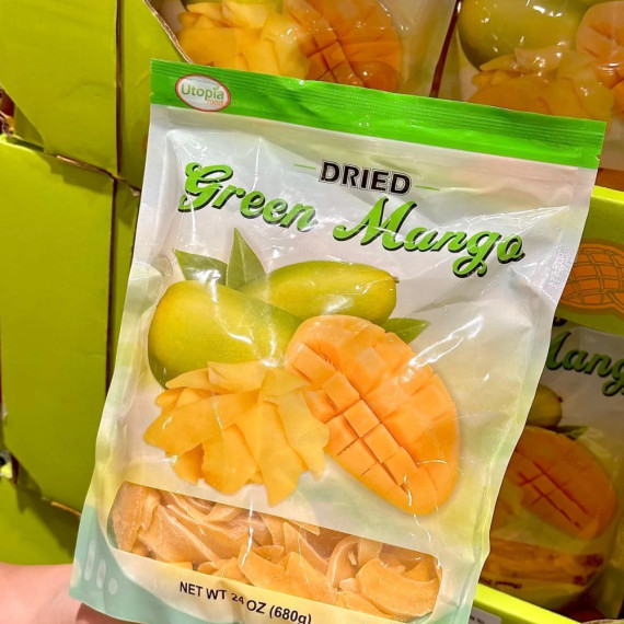 UTOPIA DRIED GREEN MANGO 青芒果乾 680克