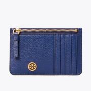 Tory Burch 全真皮卡套 (5卡位+1拉鍊格)