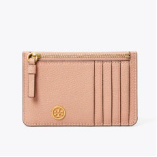 Tory Burch 全真皮卡套 (5卡位+1拉鍊格)