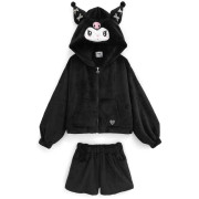 Sanrio Characters Kuromi 連帽衫 × 短褲套裝